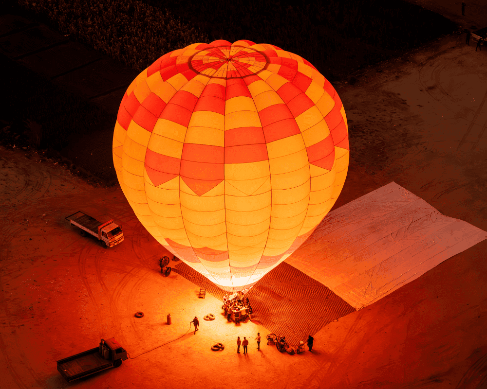 Hot Air Balloon Ride in Luxor Sunrise photo 2