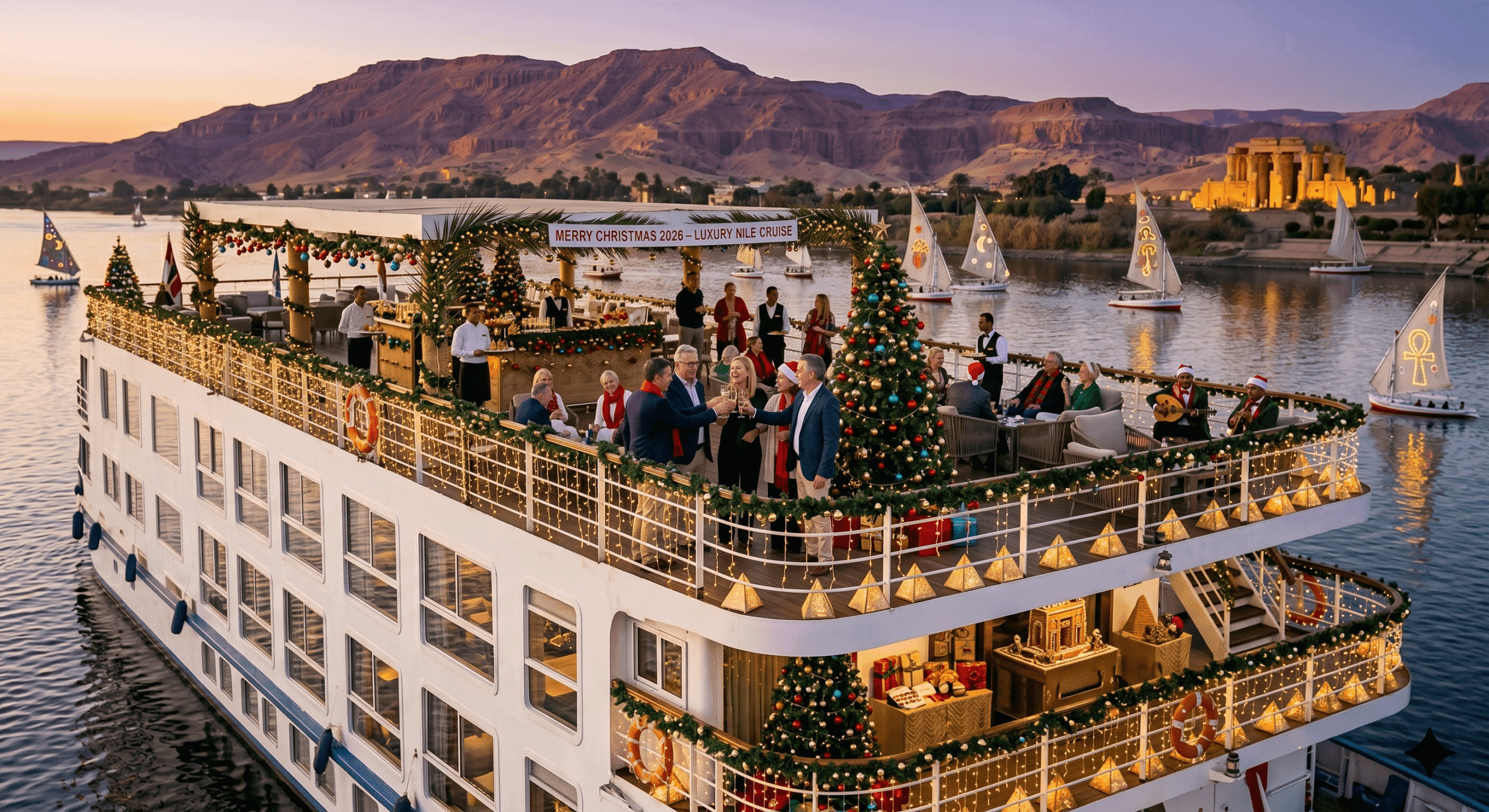 Celebrate Christmas 2026 on a Luxury Nile River Cruise