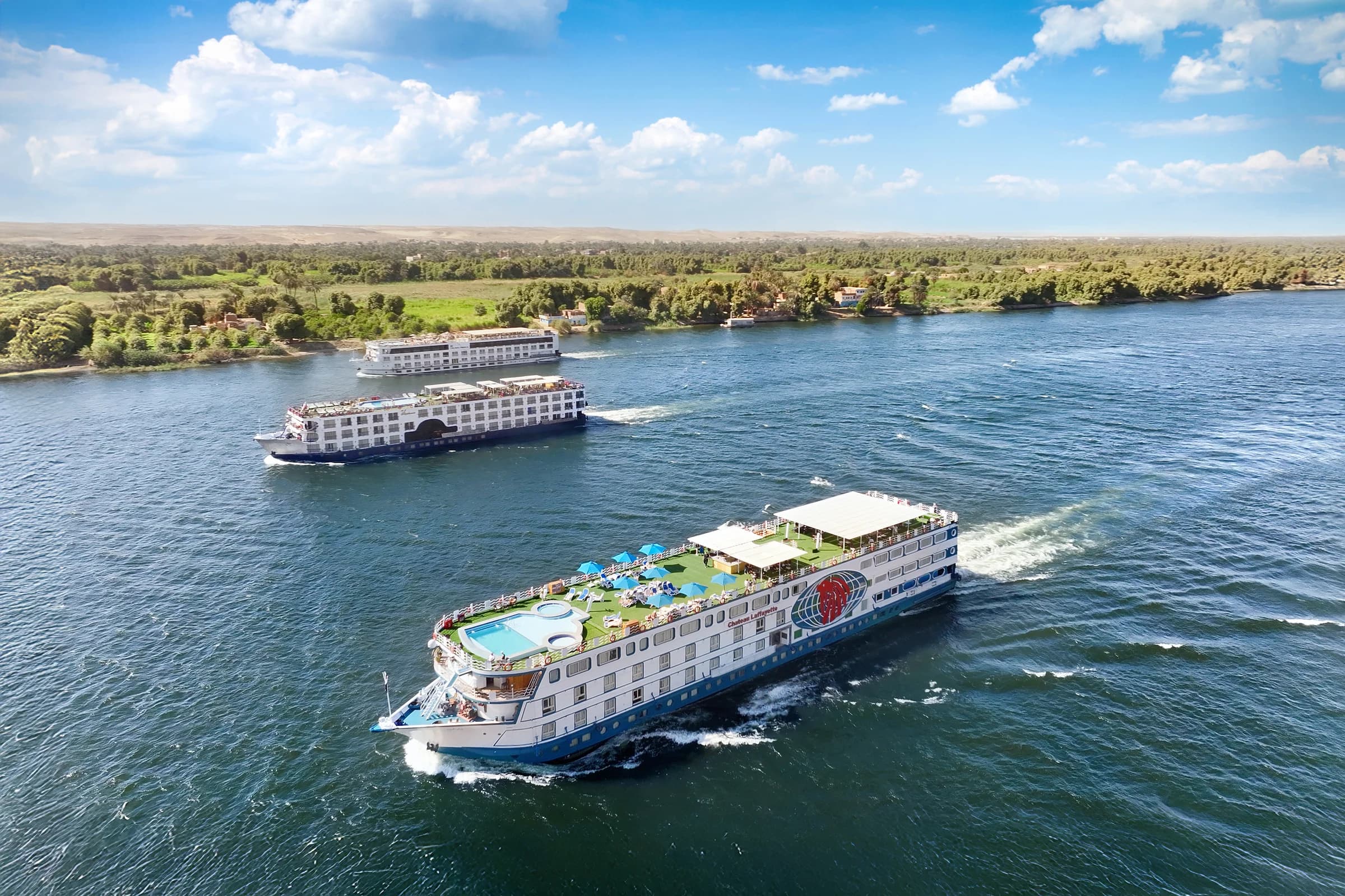 M/S Chateau Lafayette sailing the Nile