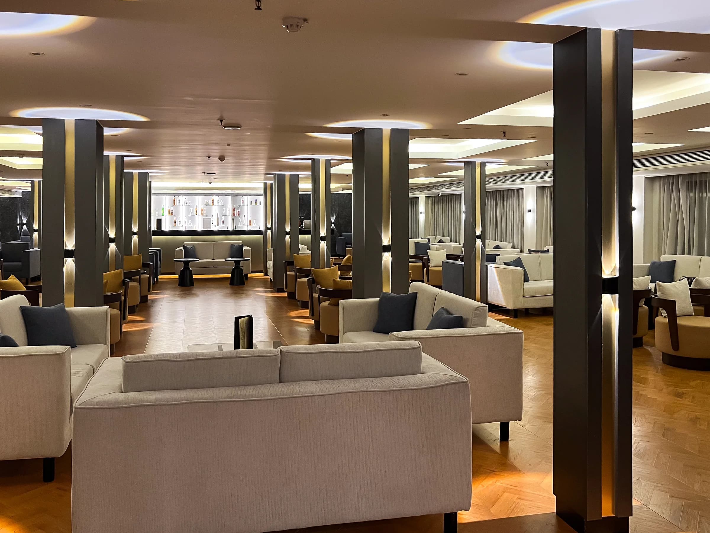 The main lounge of the M/S Ciela Nile Cruise