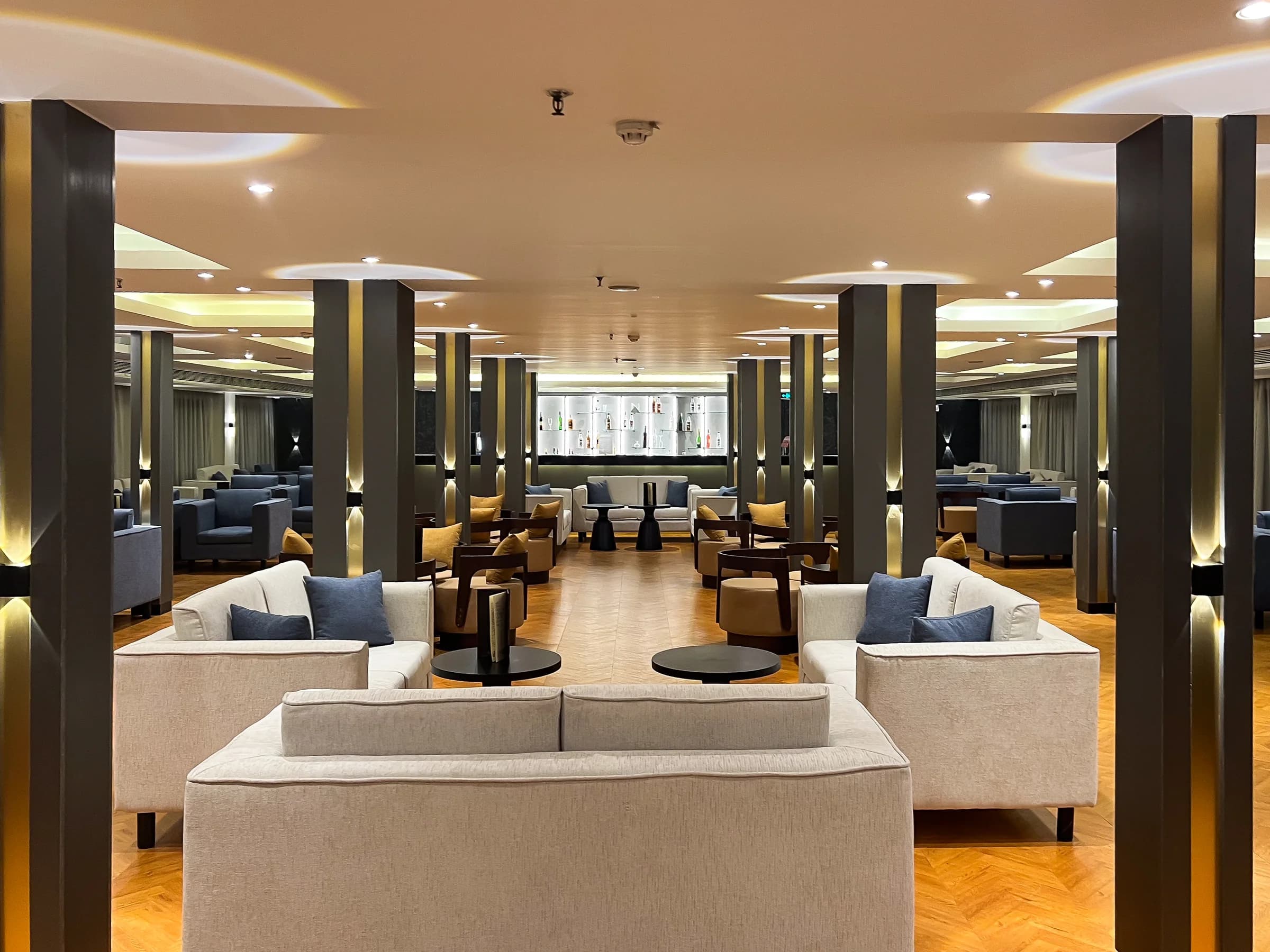 Panoramic lounge on the M/S Ciela