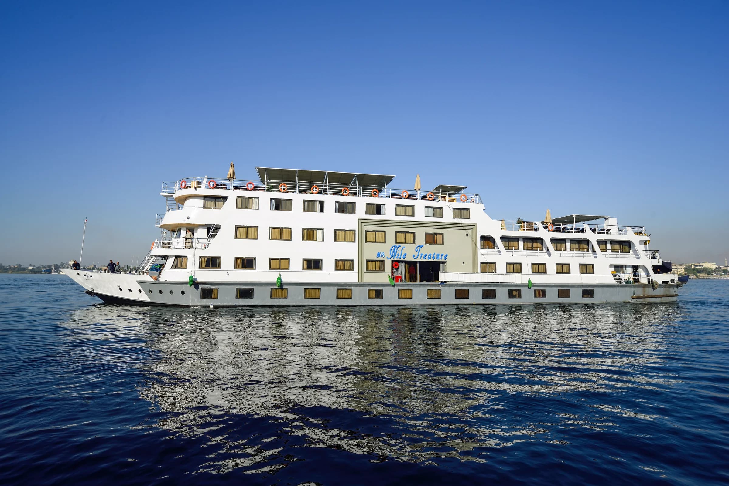 M/S Nile Treasure sailing on the Nile