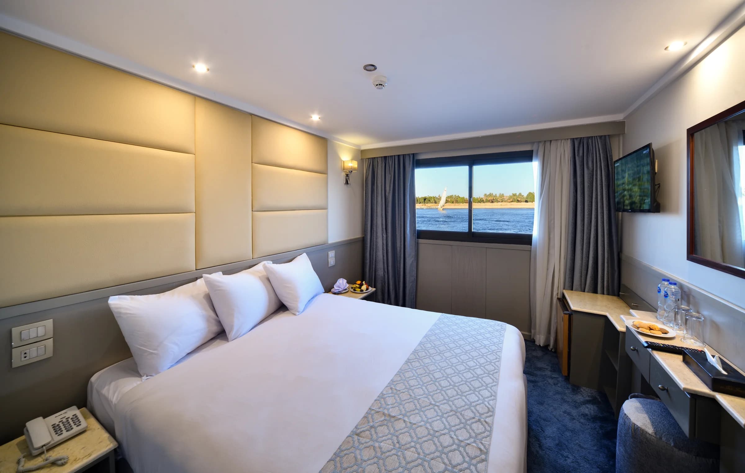 Double cabin on the M/S Nile Treasure